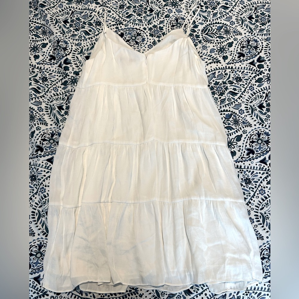 Naked Zebra White Sundress, size small